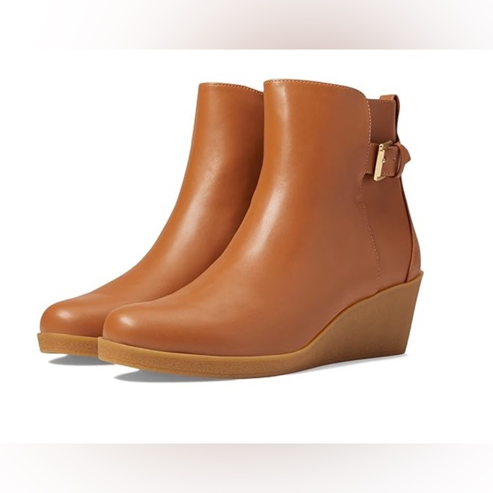 New Aerosoles Bonnie wedge heel ankle Boots 9 - Picture 1 of 8